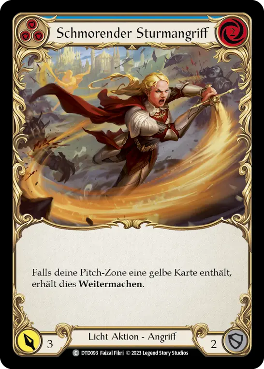 Card: Blistering Assault (blu)