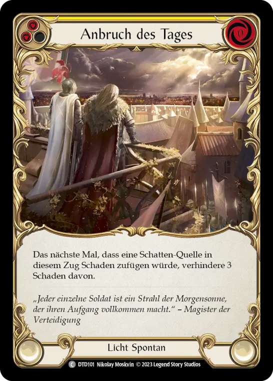 Card: Break of Dawn (yel)
