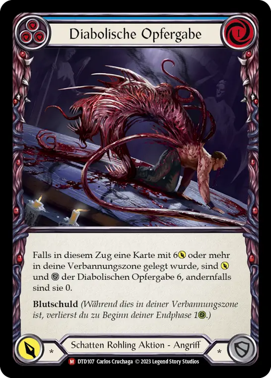 Card: Diabolic Offering (blu)