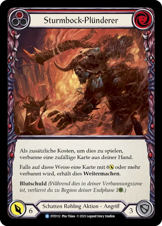 Card: Ram Raider (red)