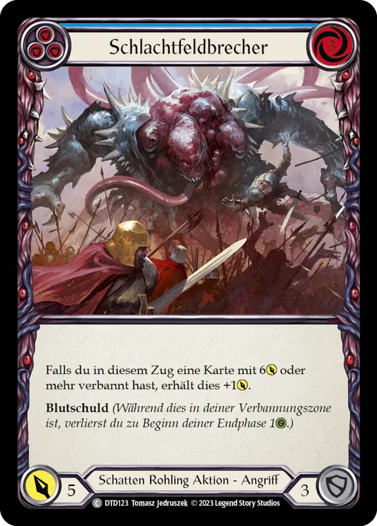 Card: Battlefield Breaker (blu)