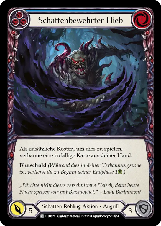 Card: Shaden Swing (blu)