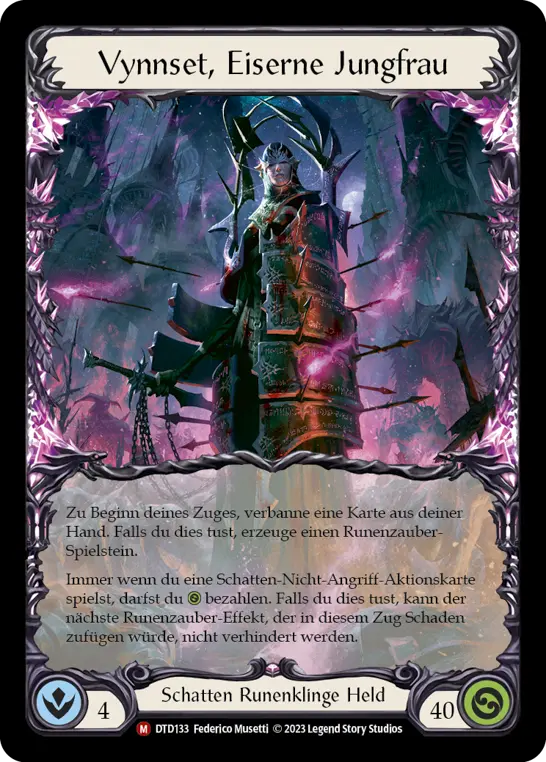 Card: Vynnset, Iron Maiden