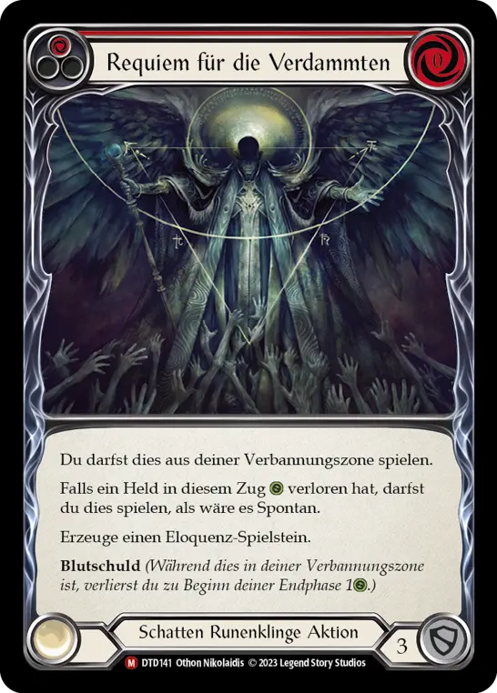 Card: Requiem for the Damned (red)