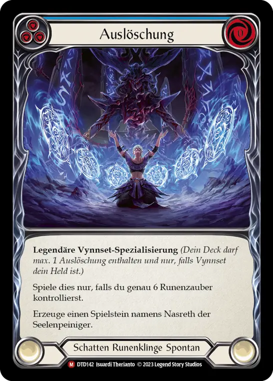 Card: Oblivion (blu)