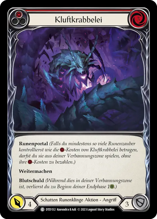 Card: Rift Skitter (red)