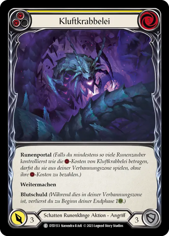 Card: Rift Skitter (yel)