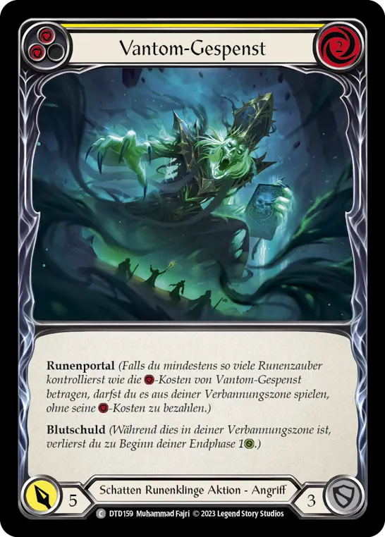 Card: Vantom Wraith (yel)