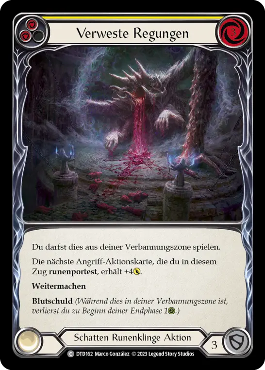 Card: Putrid Stirrings (yel)
