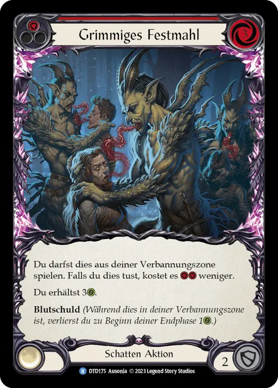 Card: Grim Feast (red)