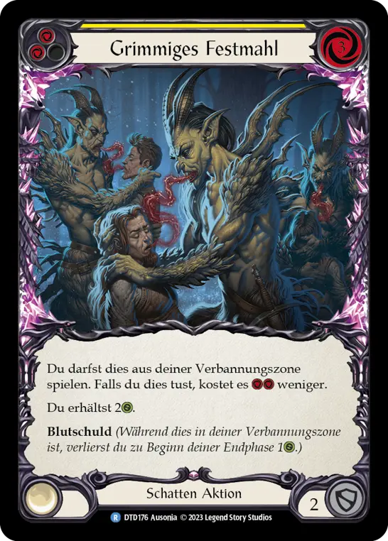 Card: Grim Feast (yel)