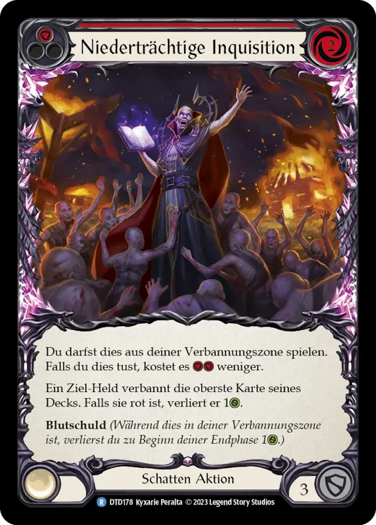 Card: Vile Inquisition (red)