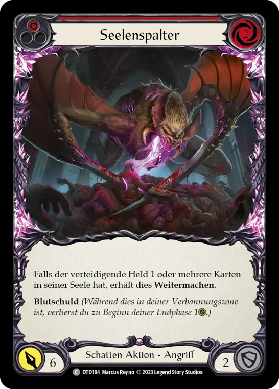 Card: Soul Cleaver (red)
