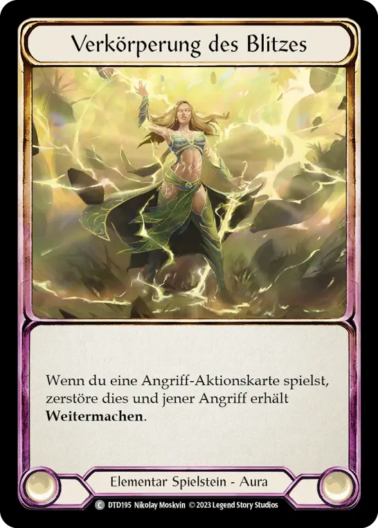 Card: Embodiment of Lightning