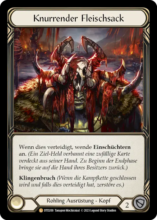 Card: Scowling Flesh Bag