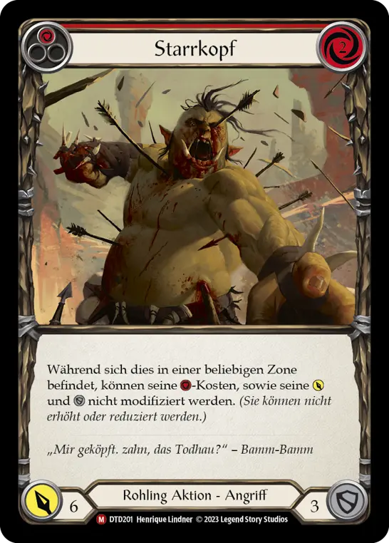 Card: Numbskull (red)