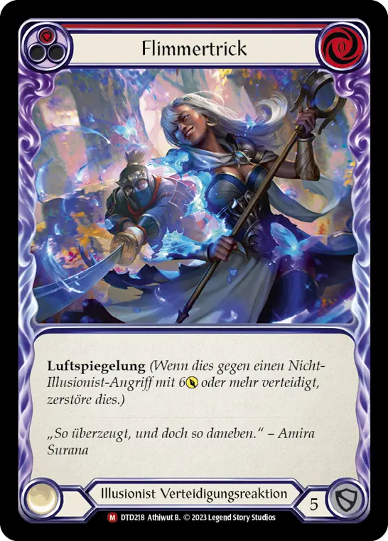Card: Flicker Trick (red)