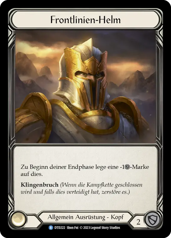 Card: Frontline Helm