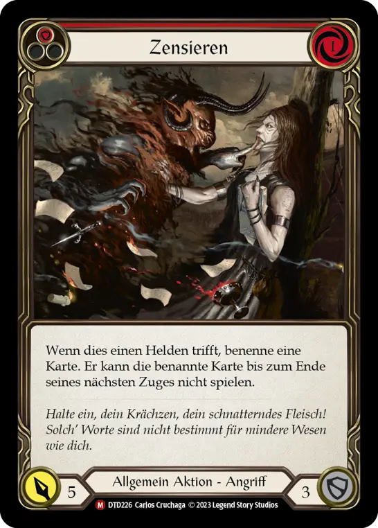 Card: Censor (red)