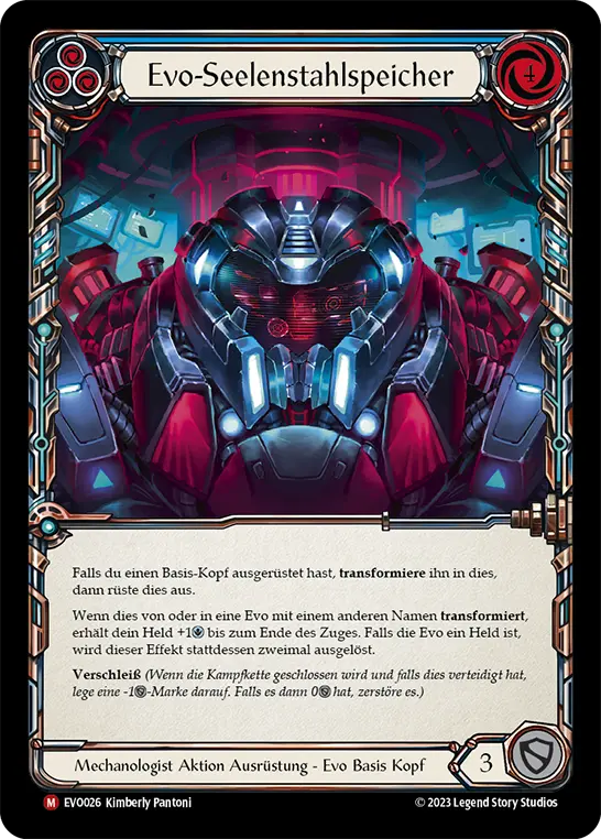 Card: Evo Steel Soul Memory (blu)
