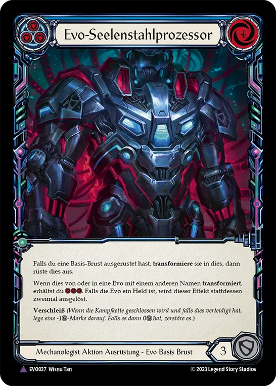 Card: Evo Steel Soul Processor (blu)