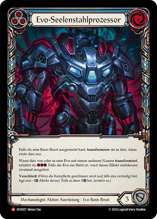 Card: Evo Steel Soul Processor (blu)