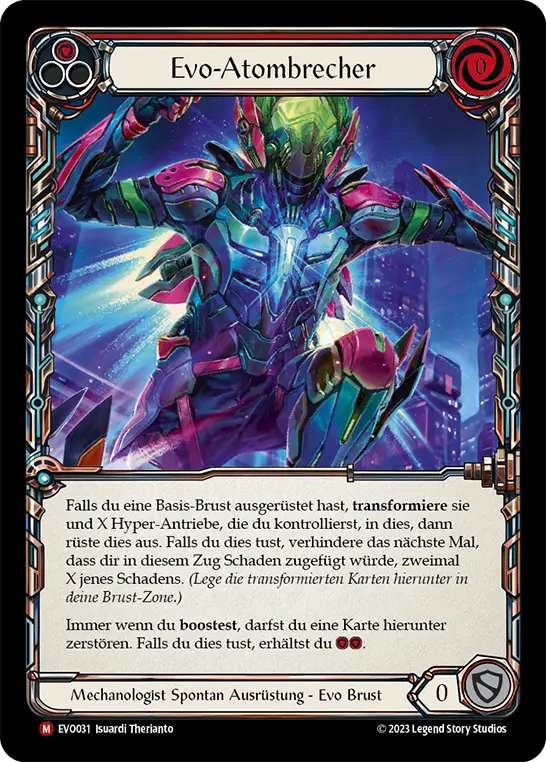 Card: Evo Atom Breaker (red)