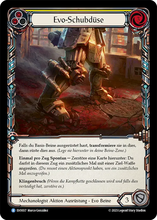 Card: Evo Thruster (yel)