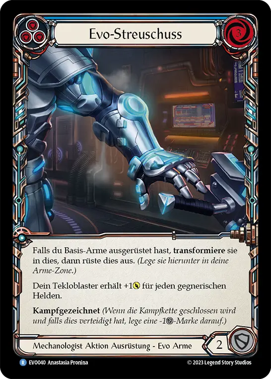 Card: Evo Scatter Shot (blu)