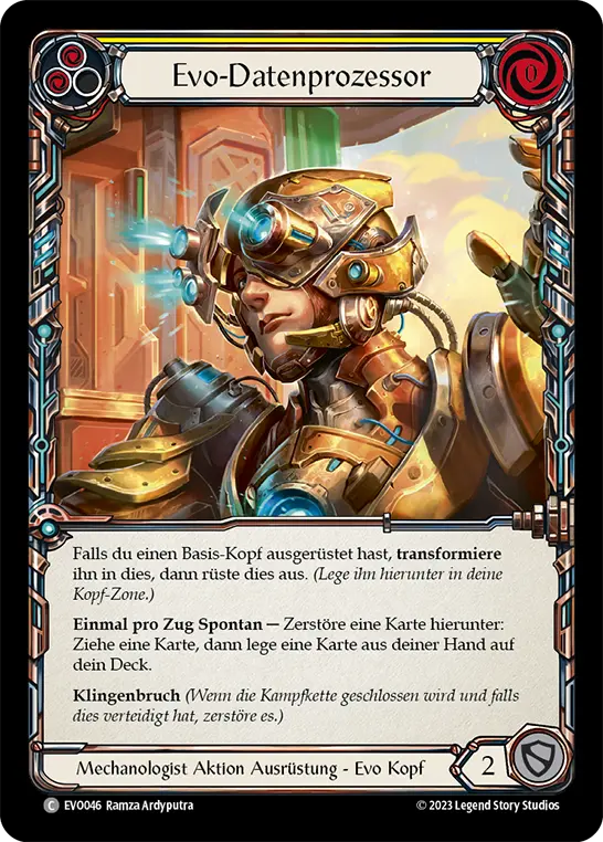 Card: Evo Data Mine (yel)