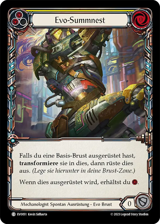 Card: Evo Buzz Hive (yel)