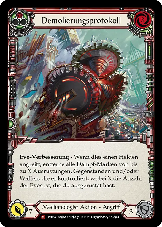 Card: Demolition Protocol (red)