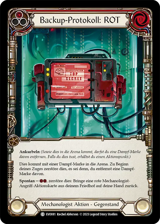 Card: Backup Protocol: RED (red)