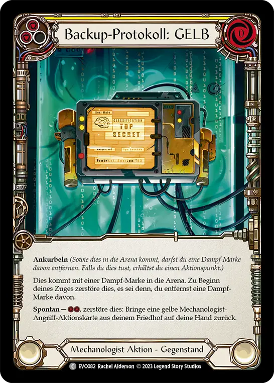 Card: Backup Protocol: YEL (yel)
