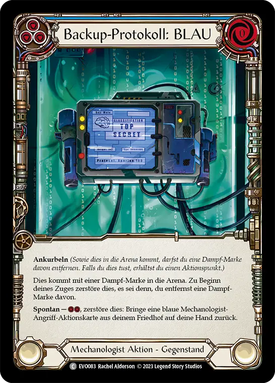 Card: Backup Protocol: BLU (blu)