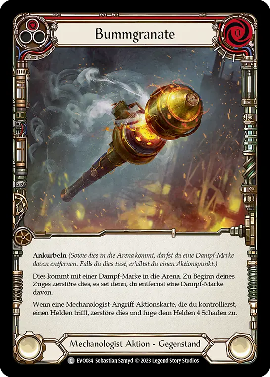 Card: Boom Grenade (red)