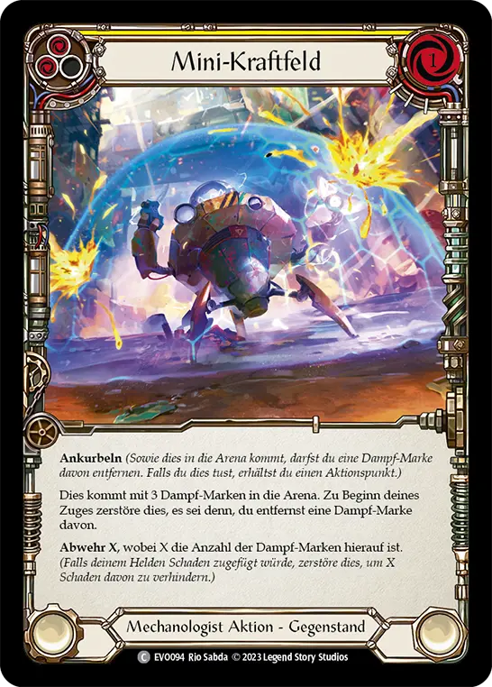 Card: Mini Forcefield (yel)