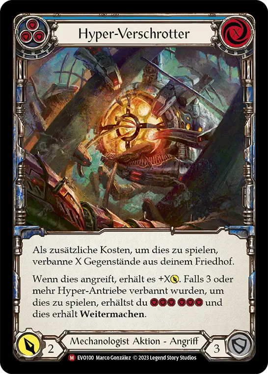 Card: Hyper Scrapper (blu)
