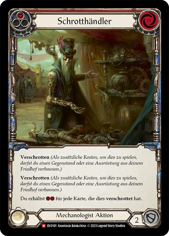 Card: Scrap Trader (red)