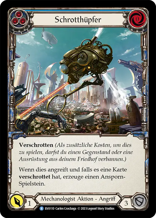 Card: Scrap Hopper (blu)