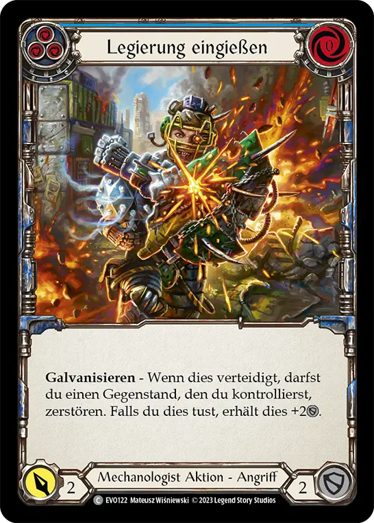 Card: Infuse Alloy (blu)