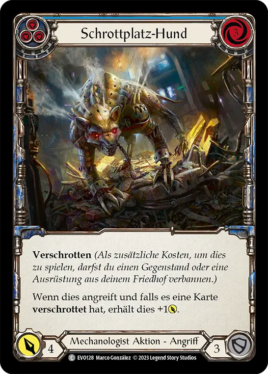 Card: Junkyard Dogg (blu)