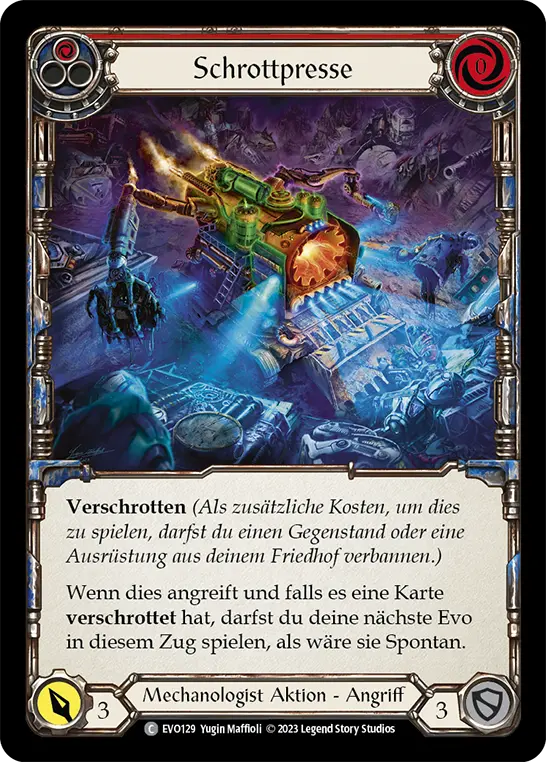 Card: Scrap Compactor (red)