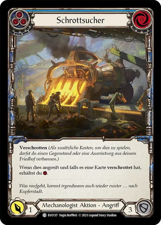 Card: Scrap Prospector (blu)