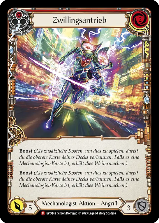 Card: Twin Drive (red)
