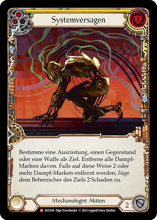 Card: System Failure (yel)