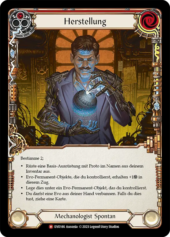 Card: Fabricate (red)
