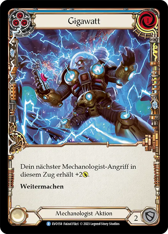 Card: Gigawatt (blu)