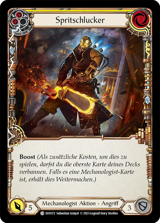 Card: Gas Guzzler (yel)