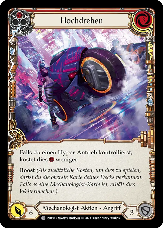 Card: Rev Up (red)